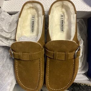 Birkenstock Buckley shearling Tea Asst new